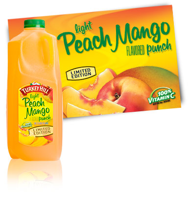 Turkey Hill Light Peach Mango Punch Fruit Drinks