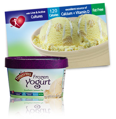 Turkey Hill Southern Lemon Pie Frozen Yogurt