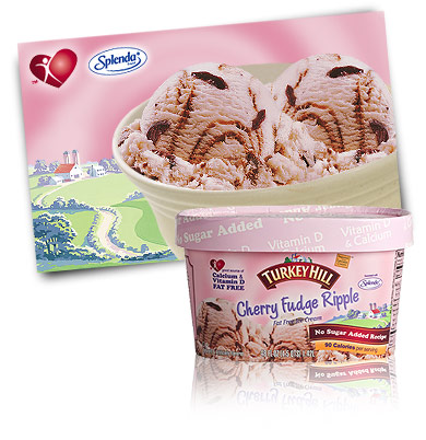 Turkey Hill Cherry Fudge Ripple No Sugar Added Ice Cream