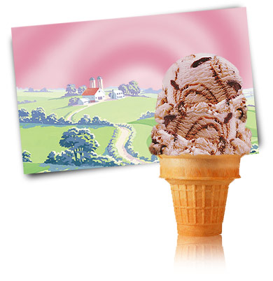 Turkey Hill Cherry Fudge Ripple No Sugar Added Ice Cream