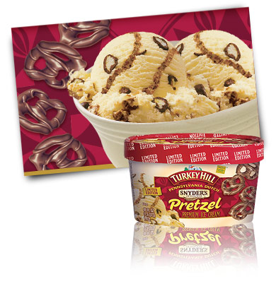 Turkey Hill PA Dutch Pretzel - Limited Edition Premium Ice Cream