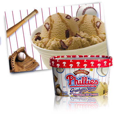 Turkey Hill Phillies&trade; Graham Slam Premium Ice Cream