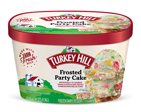 Turkey Hill Frosted Party Cake Ice Cream