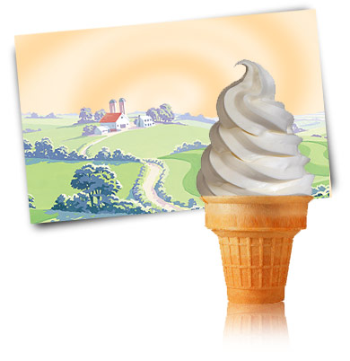 Turkey Hill Vanilla 10% Soft Serve Soft Serve Ice Cream