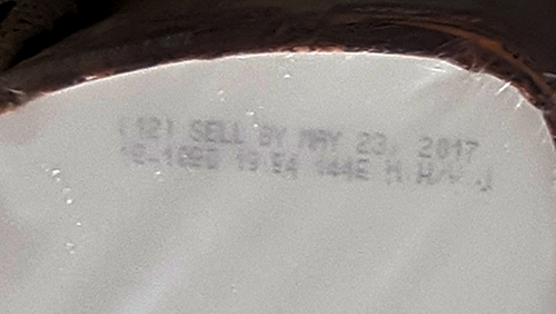 Sell by Date