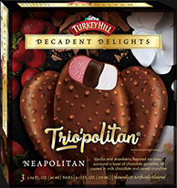 Decadent Delight Neapolitan Ice Cream Bars