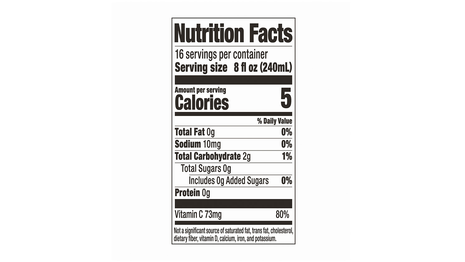 Zero Sugar Lemonade Image 3