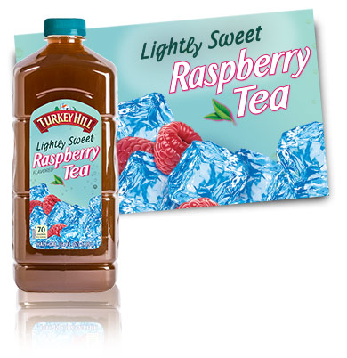 Turkey Hill Lightly Sweet Raspberry Tea Iced Tea