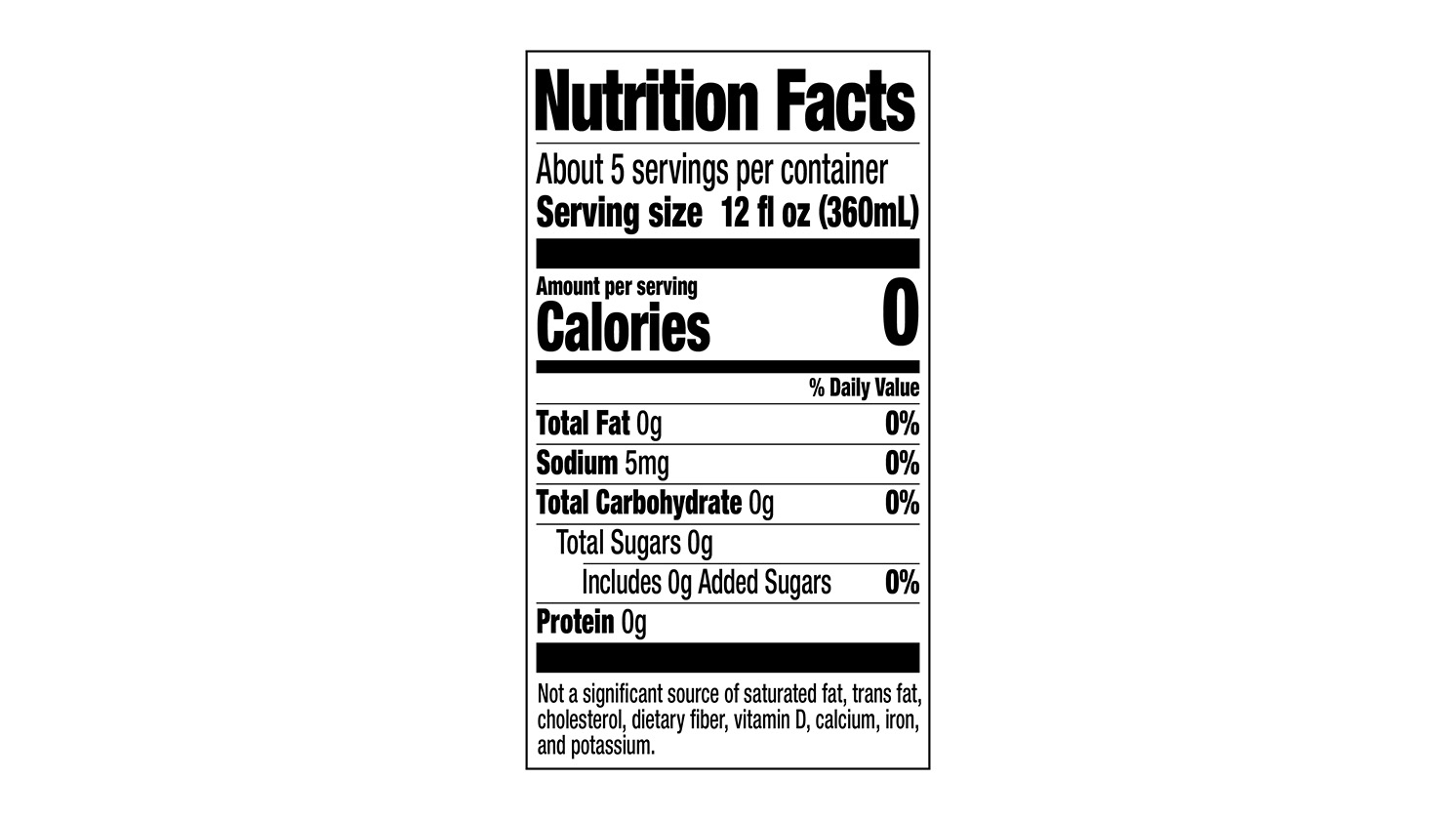 Zero Sugar Sweet Tea Image 3