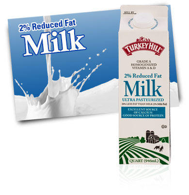 Turkey Hill 2% Reduced Fat Milk Milk