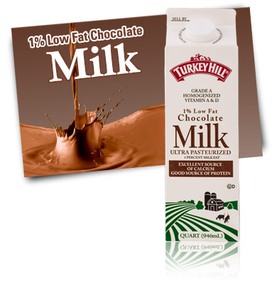 Turkey Hill 1% Low Fat Chocolate Milk Milk