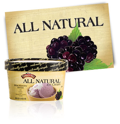 Turkey Hill Blackberry Swirl All Natural Ice Cream