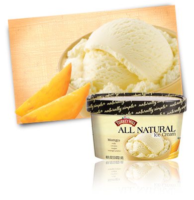 Turkey Hill Mango All Natural Ice Cream