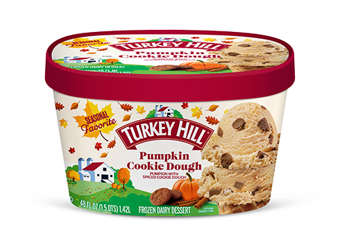 Turkey Hill Pumpkin Cookie Dough Frozen Dairy Desserts