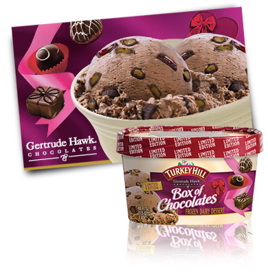 Turkey Hill Gertrude Hawk® Box of Chocolates™ Frozen Dairy Desserts