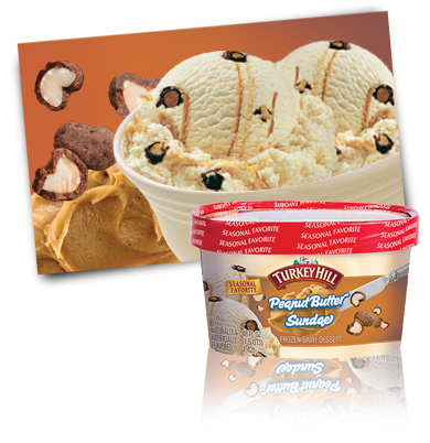 Turkey Hill Peanut Butter Sundae Frozen Dairy Desserts