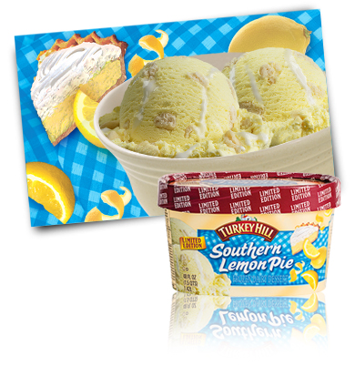 Turkey Hill Southern Lemon Pie Frozen Dairy Desserts