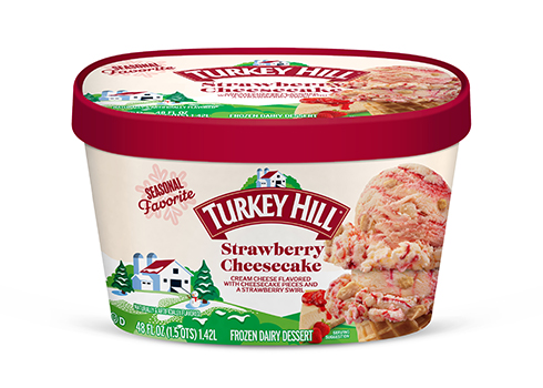 Turkey Hill Strawberry Cheesecake Frozen Dairy Desserts