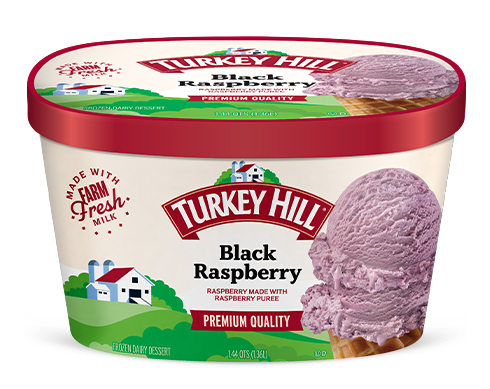 Turkey Hill Black Raspberry Ice Cream and Frozen Desserts