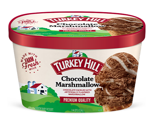 Turkey Hill Chocolate Marshmallow Ice Cream and Frozen Desserts