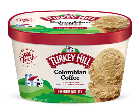 Turkey Hill Colombian Coffee Ice Cream and Frozen Desserts