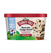 Turkey Hill Brownie Fudge Swirl Ice Cream and Frozen Desserts