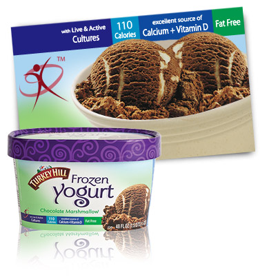 Turkey Hill Chocolate Marshmallow Frozen Yogurt
