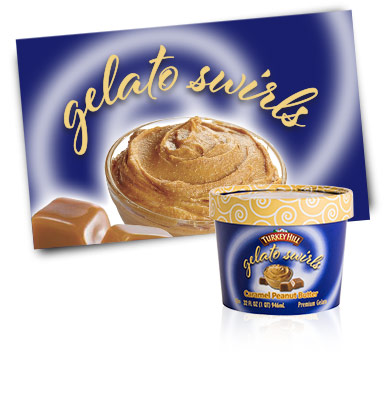 Turkey Hill Caramel Peanut Butter Gelato Swirls