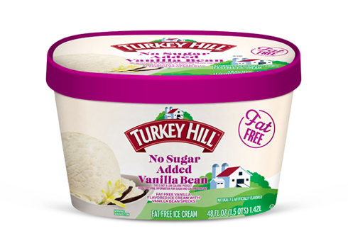 Turkey Hill Vanilla Bean No Sugar Added Ice Cream