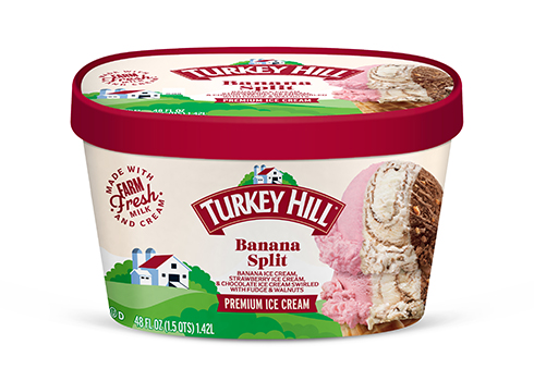 Turkey Hill Banana Split Ice Cream