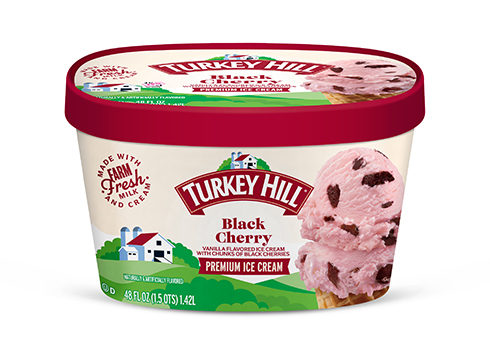 Turkey Hill Black Cherry Ice Cream