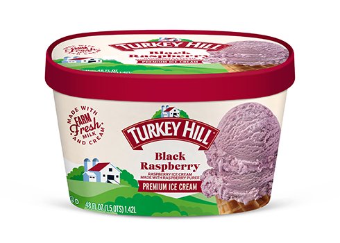 Turkey Hill Black Raspberry Ice Cream