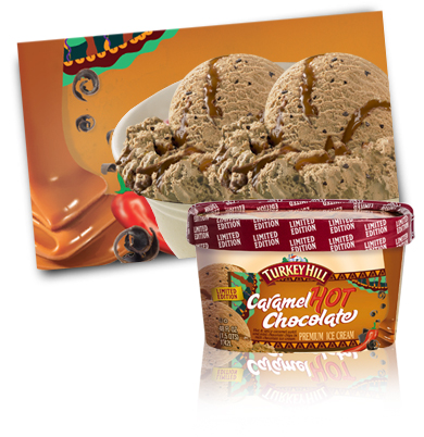 Turkey Hill Caramel Hot Chocolate Premium Ice Cream