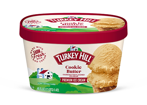 Turkey Hill Cookie Butter Premium Ice Cream