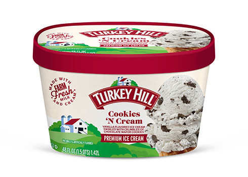 Turkey Hill Cookies 'n Cream Ice Cream