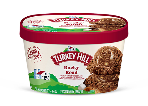 Turkey Hill Rocky Road Ice Cream