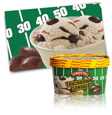 Turkey Hill Touchdown Sundae Premium Ice Cream