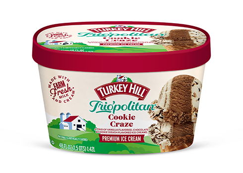 Turkey Hill Cookie Craze Trio'politan™ Premium Ice Cream