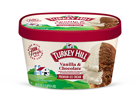 Turkey Hill Vanilla & Chocolate Ice Cream