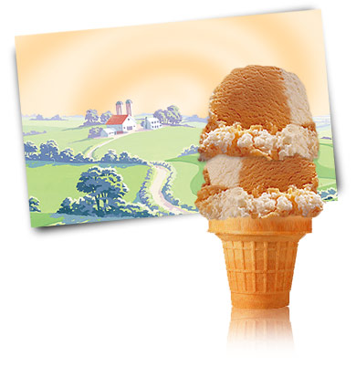 Turkey Hill Orange Cream Swirl Ice Cream