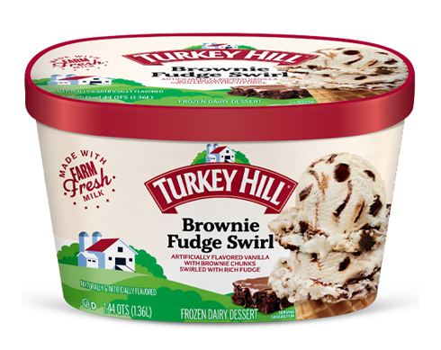 Turkey Hill Brownie Fudge Swirl Ice Cream
