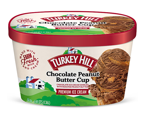 Turkey Hill Chocolate Peanut Butter Cup Ice Cream