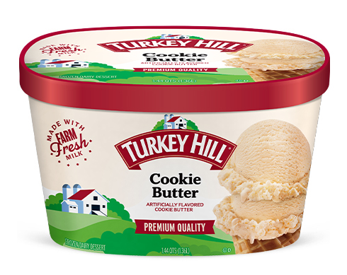 Turkey Hill Cookie Butter Ice Cream and Frozen Desserts