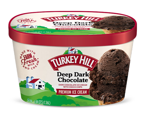 Turkey Hill Deep Dark Chocolate Ice Cream and Frozen Desserts