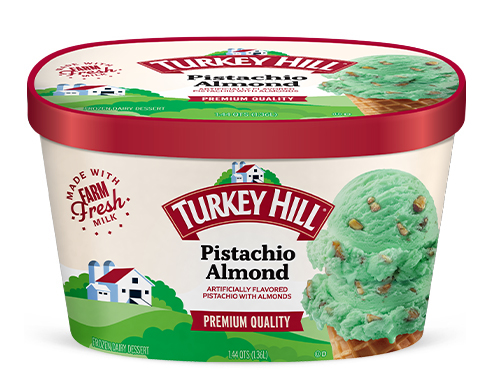 Turkey Hill Pistachio Almond Ice Cream