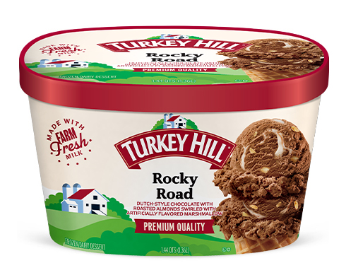 Turkey Hill Rocky Road Ice Cream