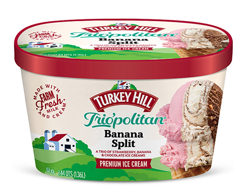 Turkey Hill Banana Split Trio'politan™ Premium Ice Cream