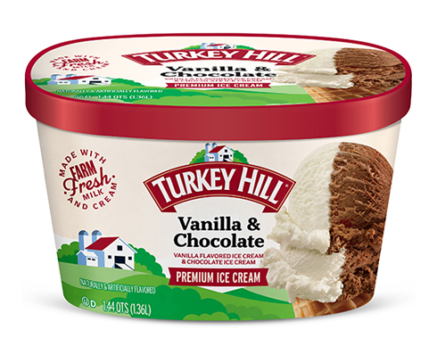Turkey Hill Vanilla & Chocolate Ice Cream