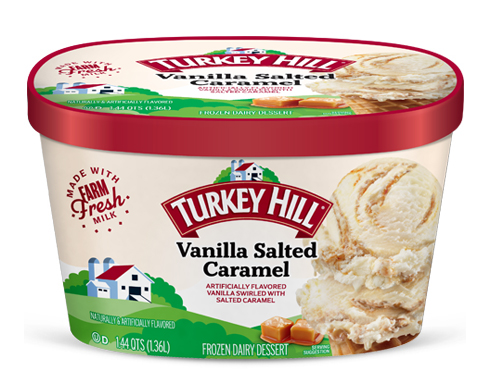 Turkey Hill Vanilla Salted Caramel Ice Cream