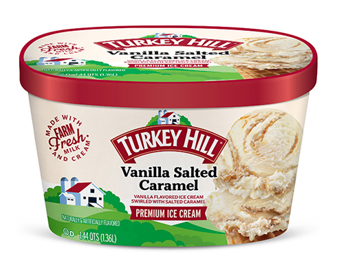 Turkey Hill Vanilla Salted Caramel Ice Cream